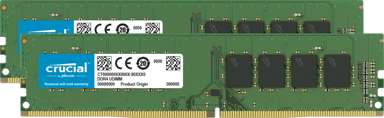 Memorie Crucial 8GB DDR4 3200MHz CL22 Dual Channel Kit