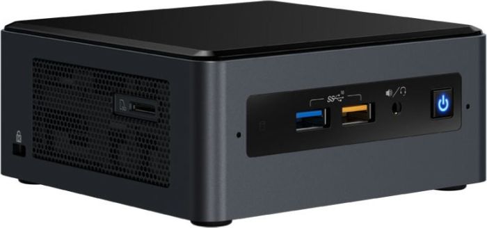 Mini Sistem PC Intel (NUC) Next Unit of Computing NUC8i5BEH2, Core i5-8259U 2.3GHz, 2x DDR4 32GB max, M.2 SSD, HDD 2.5 inch, Wi-Fi, Bluetooth, HDMI