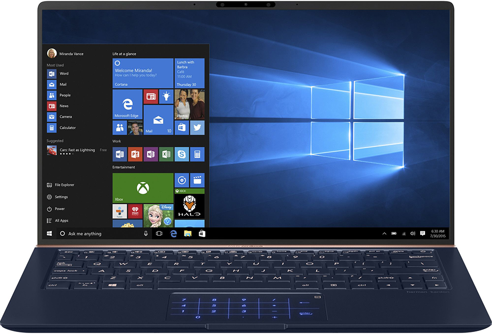 Ultrabook ASUS 13.3'' ZenBook 13 UX333FAC, FHD, Procesor Intel® Core™ i7-10510U (8M Cache, up to 4.90 GHz), 8GB, 512GB SSD, GMA UHD, Win 10 Home, Royal Blue