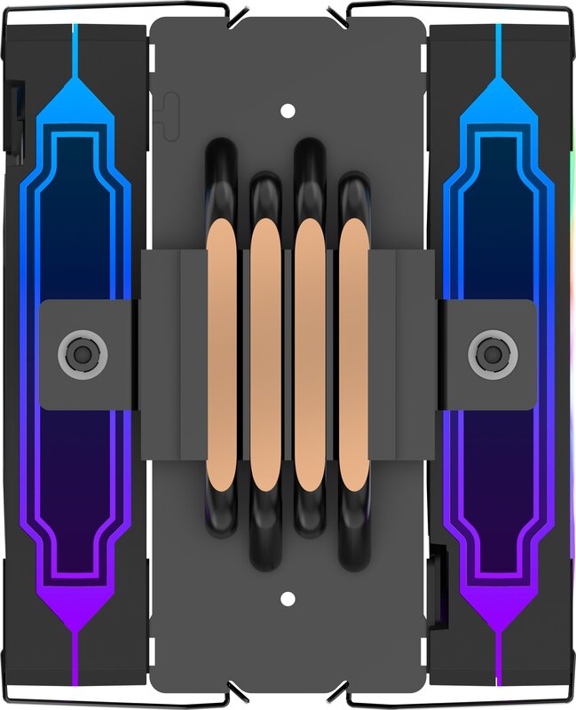 Cooler AirChill NOVA 40D cu heatpipe-uri