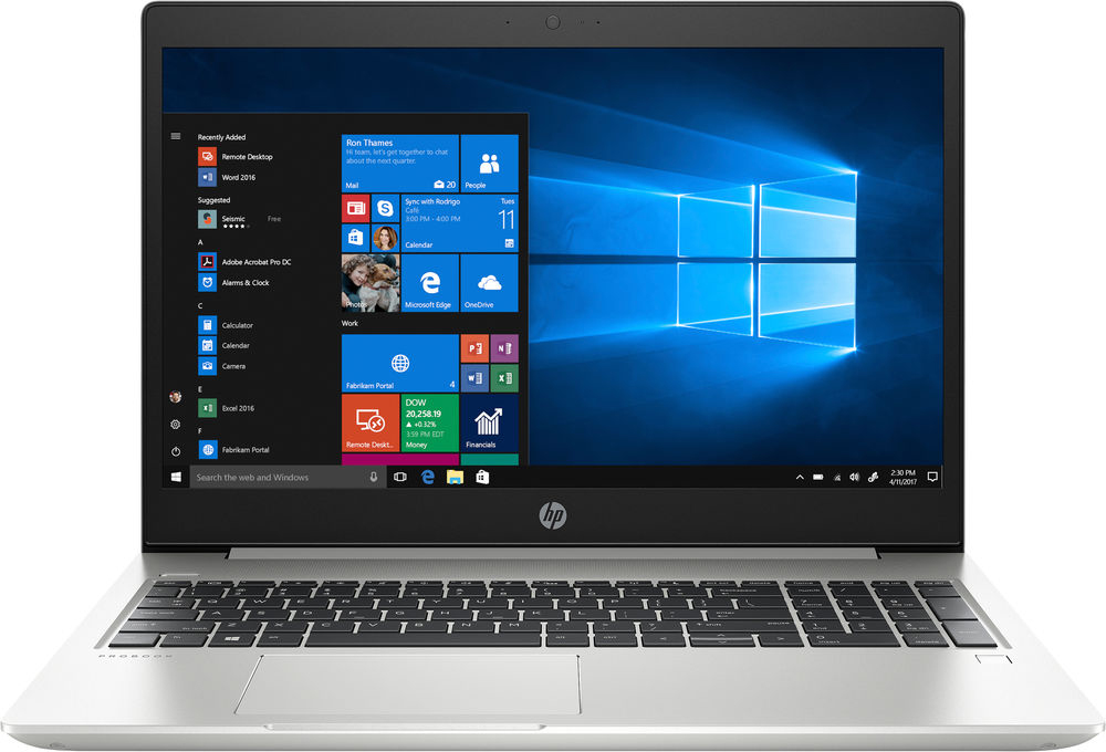 Notebook / Laptop HP 15.6 ProBook 450 G6, FHD, Procesor Intel® Core™ i7-8565U (8M Cache, up to 4.60 GHz), 16GB DDR4, 512GB SSD, GMA UHD 620, Win 10 Pro, Silver