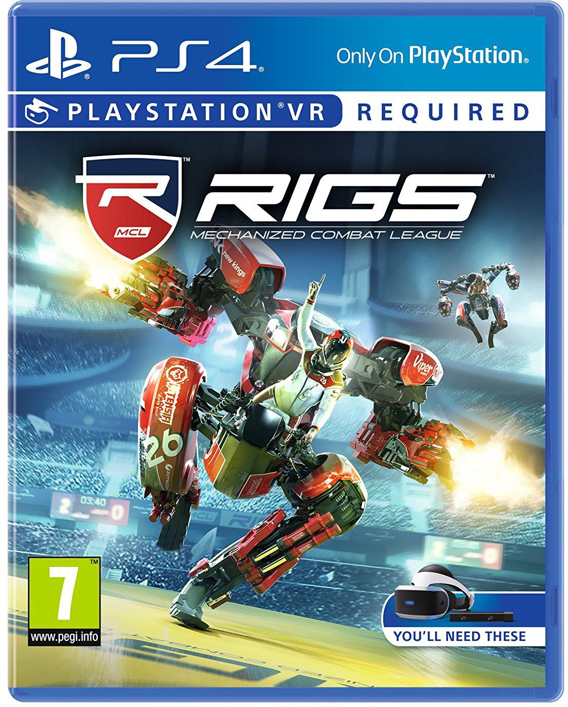 Joc Guerrilla Games RIGS Mechanized Com League VR pentru Sony Playstation 4