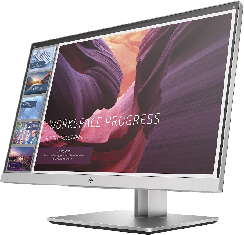Monitor LED HP EliteDisplay E223d 21.5 inch 5 ms Argintiu 60 Hz