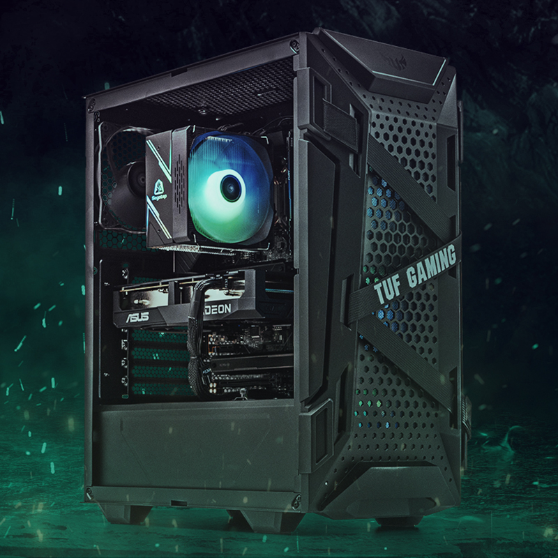 PC Gaming BALAUR Plus Powered by ASUS, AMD Ryzen 5 7600 3.8GHz, 32GB DDR5, 1TB SSD, RTX 4060 8GB GDDR6, Illuminare RGB