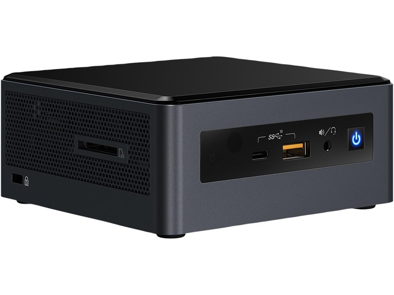 Mini Sistem PC Intel NUC 8 Mainstream-G kit NUC8I5INHX, Core i5-8265U 1.6GHz, 8GB LPDDR3, Radeon 540X 2GB, M.2 SSD, Wi-Fi, Bluetooth, HDMI