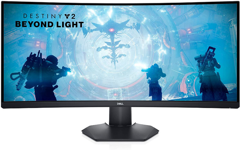 Monitor LED DELL Gaming S3422DWG Curbat 34 inch UWQHD VA 1 ms 144 Hz HDR FreeSync Premium Pro