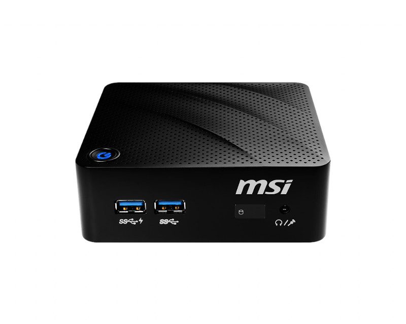 Mini Sistem PC MSI Cubi N 8GL-073EU, Procesor Intel® Celeron™ N4000 1.1GHz Gemini Lake, 4GB RAM, 64GB SSD, UHD Graphics, Win 10 Pro